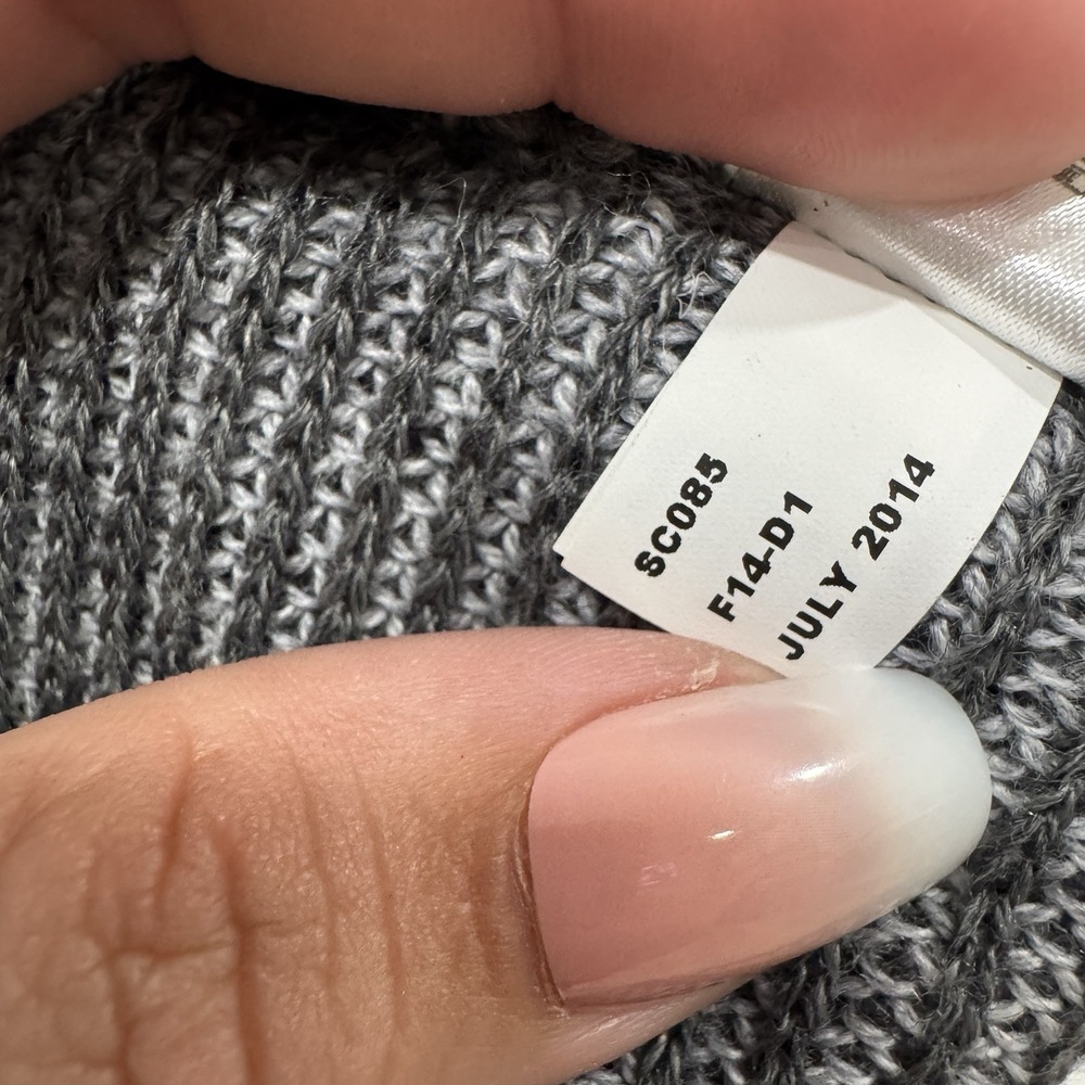 Unisex Smartwool Gray Grey Scarf Merino Wool Blend Infinity - Picture 4 of 6
